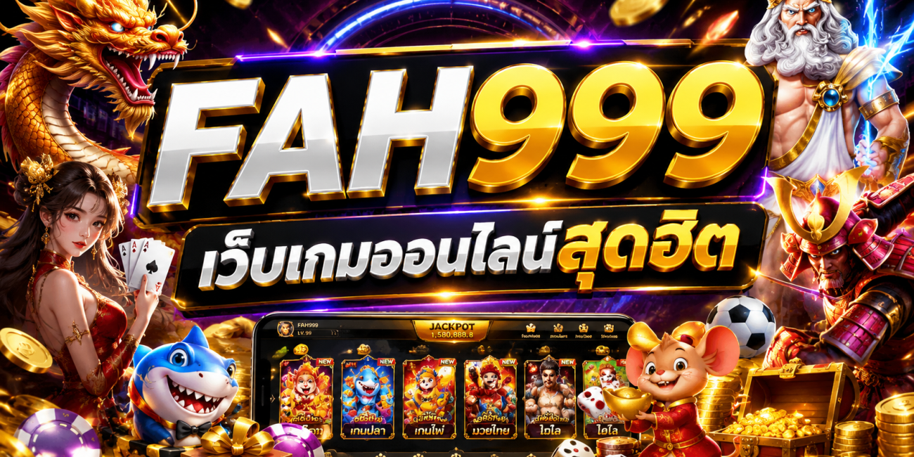 FAH999 เว็บเกมออนไลน์สุดฮิต