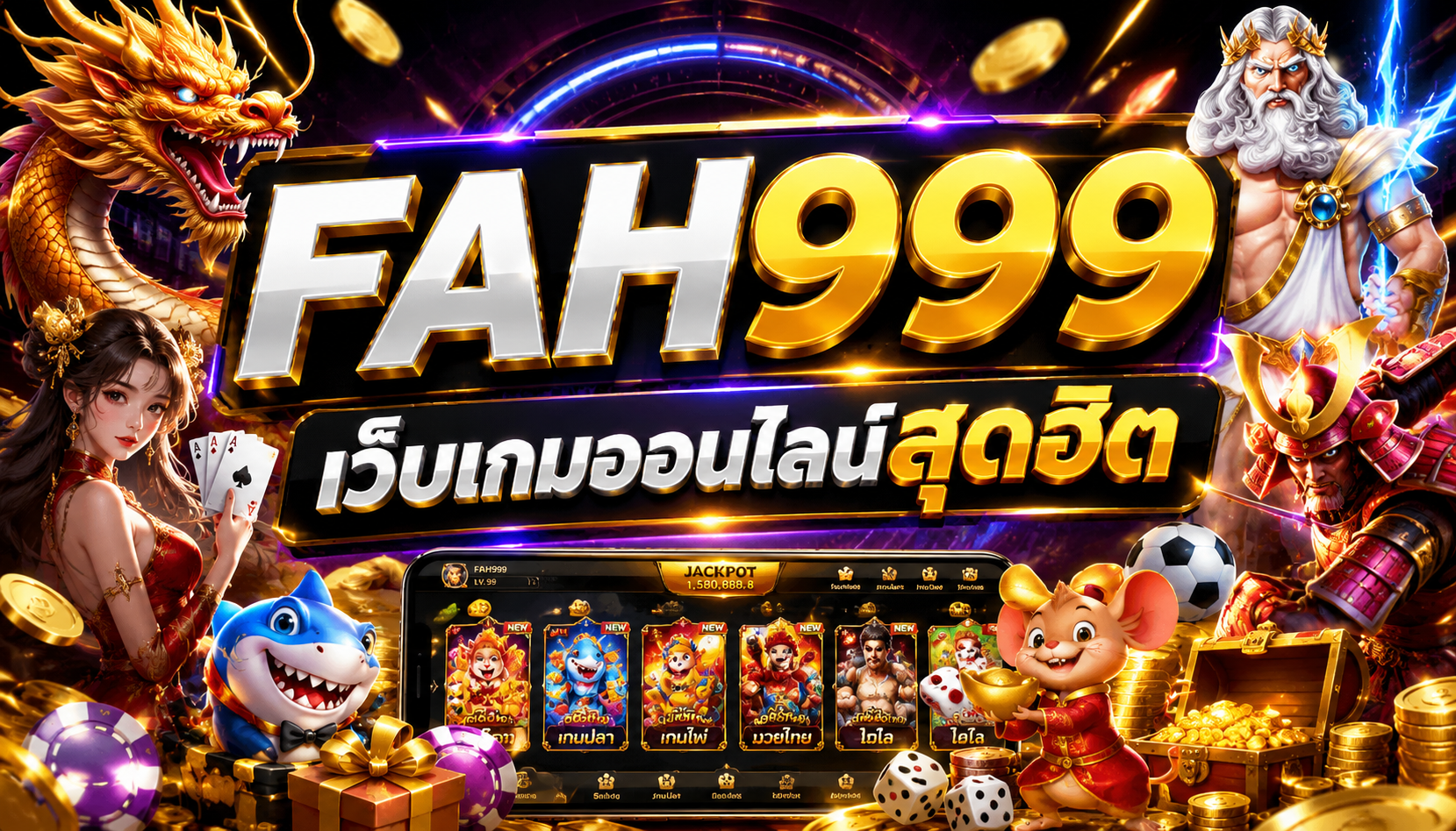 FAH999 เว็บเกมออนไลน์สุดฮิต